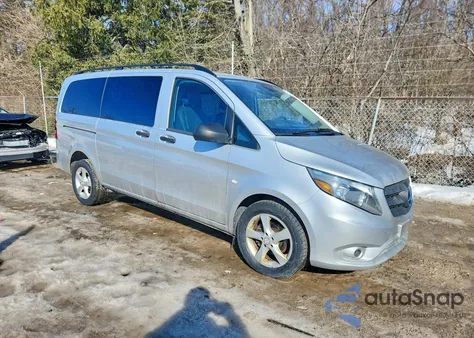 2016 Mercedes-Benz Metris z USA, uszkodzony, nr VIN WD4PG2EE0G3092834